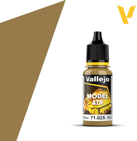 Acrylicos Vallejo Model Air Culoare Modelism în culoarea Galben 17ml