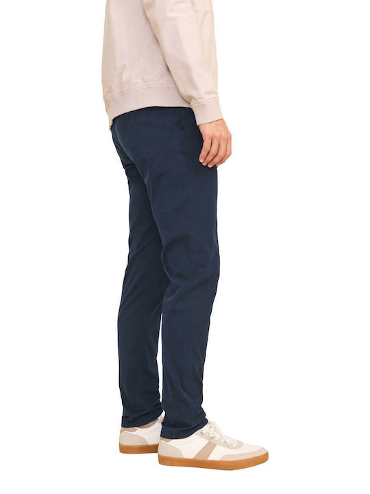 Παντελόνι Chino Ελαστικό σε Slim Εφαρμογή Μπλε
