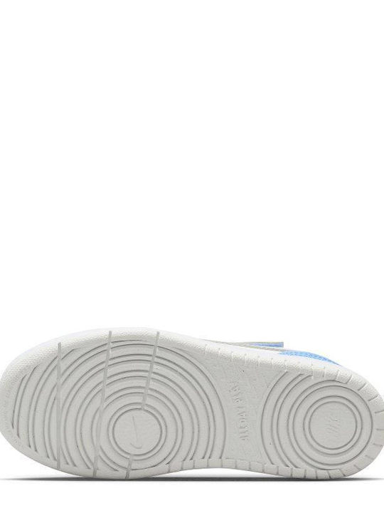 Court Borough Low Recraft Παιδικά Sneakers με Σκρατς Λευκά
