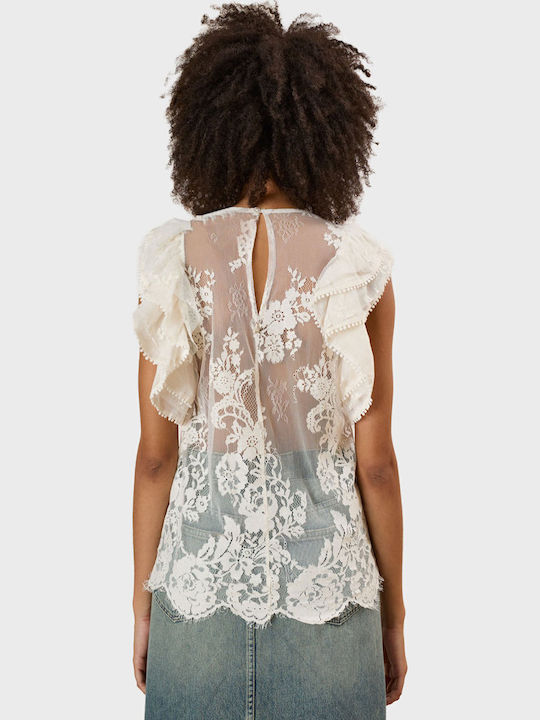 Women's Blouse Beige