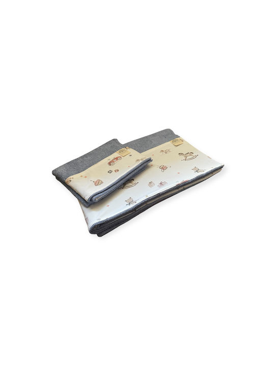 Grandes Suenos Set de prosoape pentru copii 2pcs Vintage Toys 75 cmx100cm Grandes Suenos Set de prosoape pentru copii 2pcs Vintage Toys 75 cmx100cm