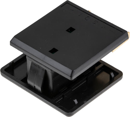 NTY Car Window Switch for Fiat Uno Black