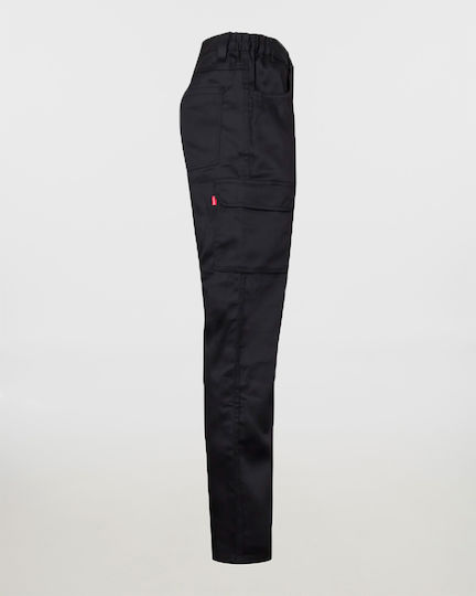 Velilla Unisex Medizinische Hosen Schwarz