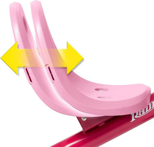 Radio Flyer Tricicletă Pentru Copii Cu Mâner Pentru Părinți 3 În 1 Pentru Vârsta 3-5 Ani Roz