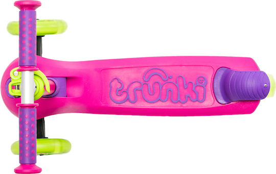 Trunki Trotinetă Copii Pliabilă cu 3 Roți pentru 3+ Ani Roz