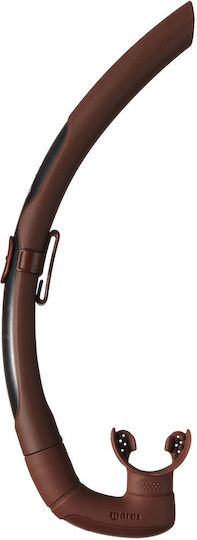 Mares Element Αναπνευστήρας Καφέ με Στόμιο Σιλικόνης