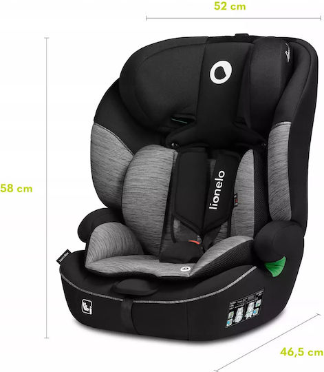 Lionelo Levi One Καθισματάκι Αυτοκινήτου i-Size Pink Rose 9-36 kg