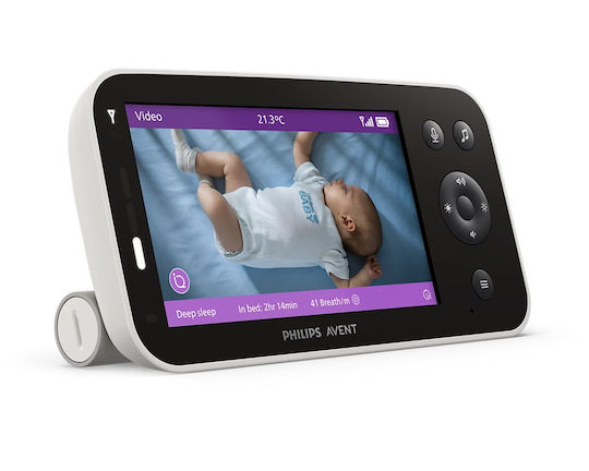 Philips Wireless Baby Monitor with Camera & Screen 5" , Two-way Communication & Lullabies