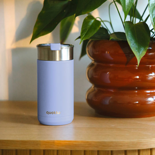 Quokka Tumbler Καφέ Θερμός Boost Μπλε Ντένιμ 400ml – 40083