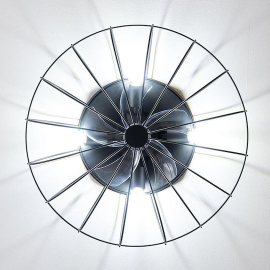 Cecotec EnergySilence Lampaero 600 Natural Ceiling Light 28cm with Light Fixture Beige / Black