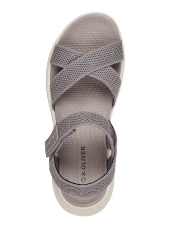 Women's Flat Sandals Anatomic in Gray Color