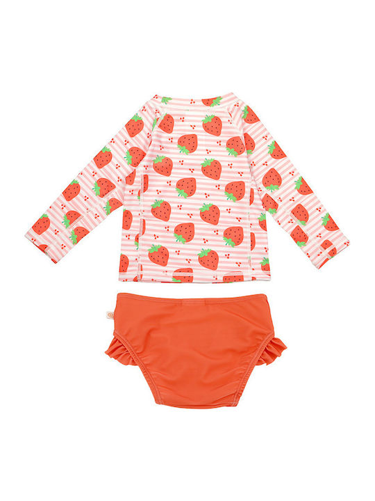 Zoocchini Kids Swimwear Swimwear Set Strawberry