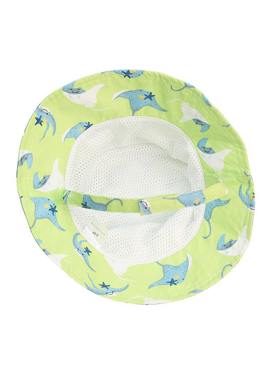 Zoocchini Kids' Hat Bucket Fabric Sunscreen Green