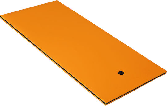 Costway Kids Inflatable Pool Mattress Orange 220cm