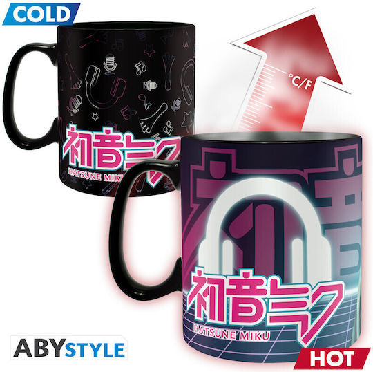 Abysse Hatsune Miku Heat Change Κούπα Κεραμική Πολύχρωμη 460ml Abysse Hatsune Miku Heat Change Κούπα Κεραμική Πολύχρωμη 460ml