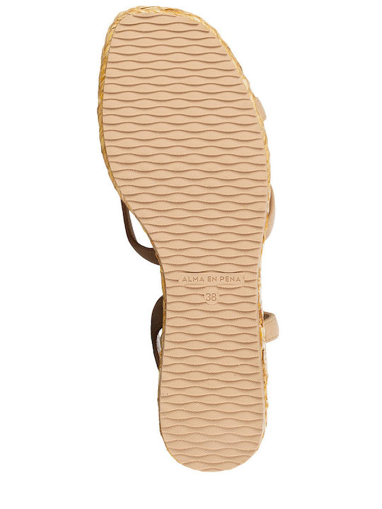 Women's Platform Shoes Tabac Brown
