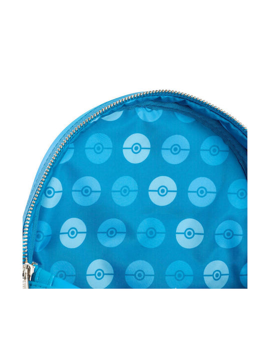 Loungefly Pokemon Bubbles Water Παιδική Τσάντα Πλάτης Γαλάζια 22.8x11.4x22.8εκ. Pokemon Bubbles Water
