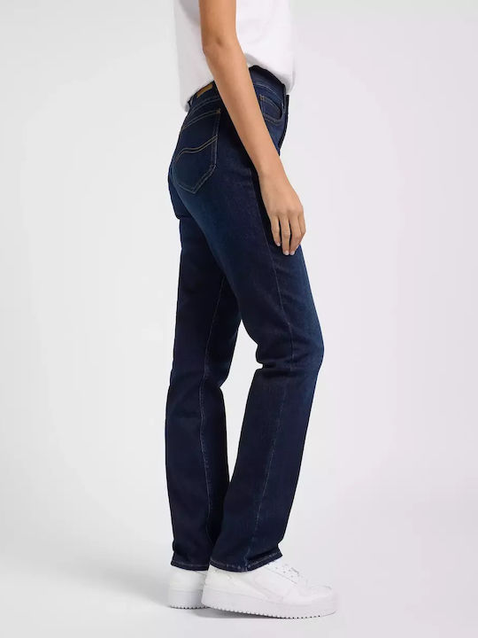 Damenjeans in Gerader Linie Dark Blue