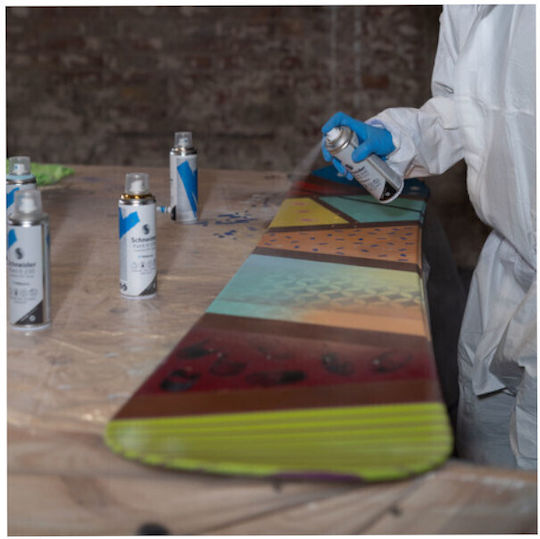 Σπρέι Ακρυλικό 200ml Χρυσό Schneider Paint-it 030