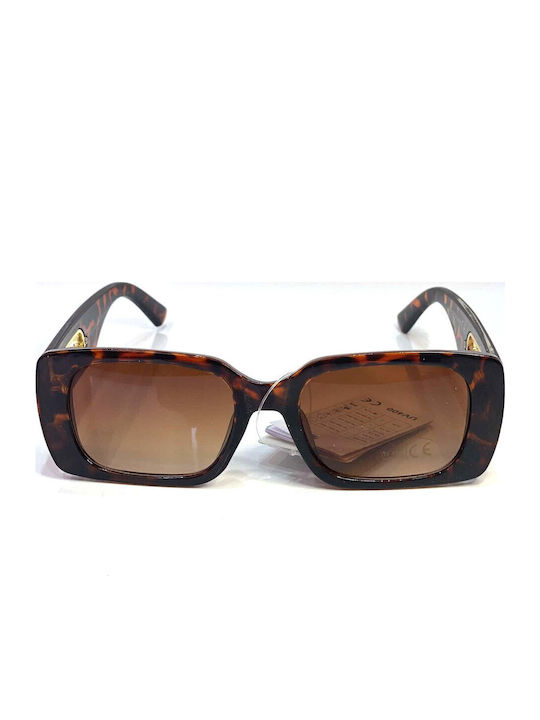 Woman's Fashion Ochelari de soare Maro cu Cadru & Maro Lentilă Woman's Fashion Ochelari de soare Maro cu Cadru & Maro Lentilă