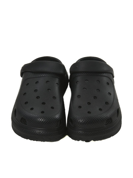 Body Action Women's Clogs Black