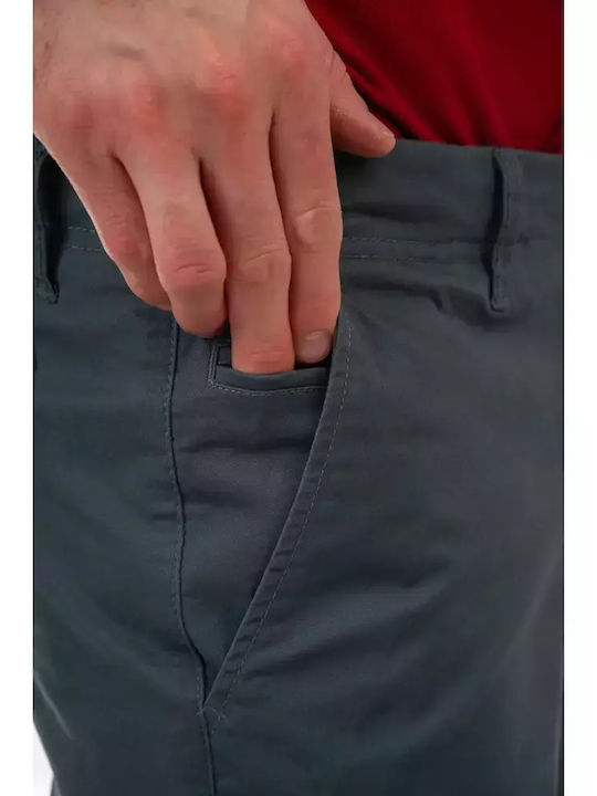 Pantaloni Chino Elastic cu Croială Normală Smalt Blue