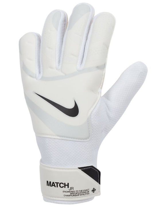 Nike Match Kids Goalkeeper Gloves White