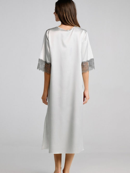 Pen-ky Summer Women's Nightdress Grey-mint
