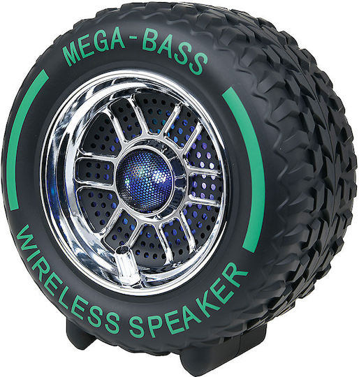 RED5 Tyre Ηχείο Bluetooth 15W Μαύρο