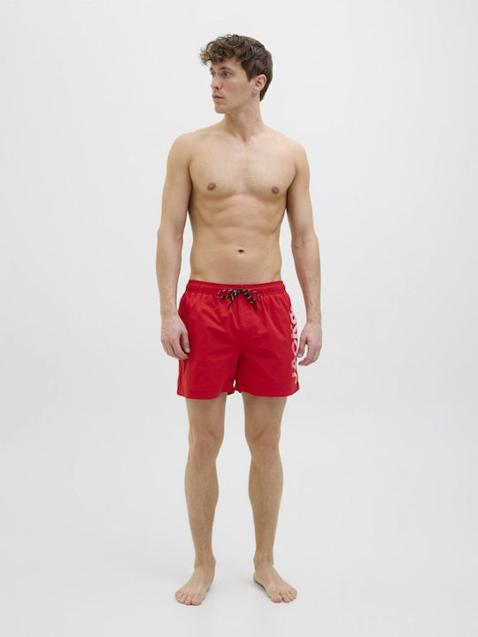 Men's Swimwear Shorts Red