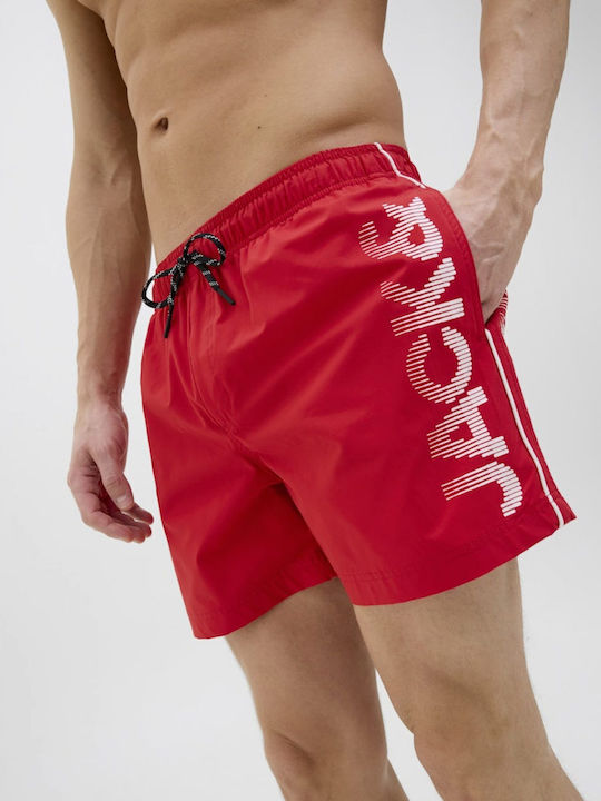 Men's Swimwear Shorts Red