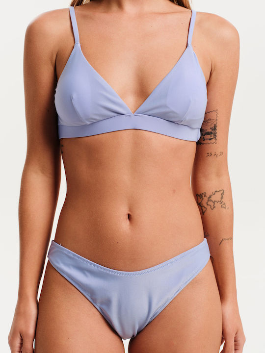 Set Bikini Cu Burete Detașabil Lila