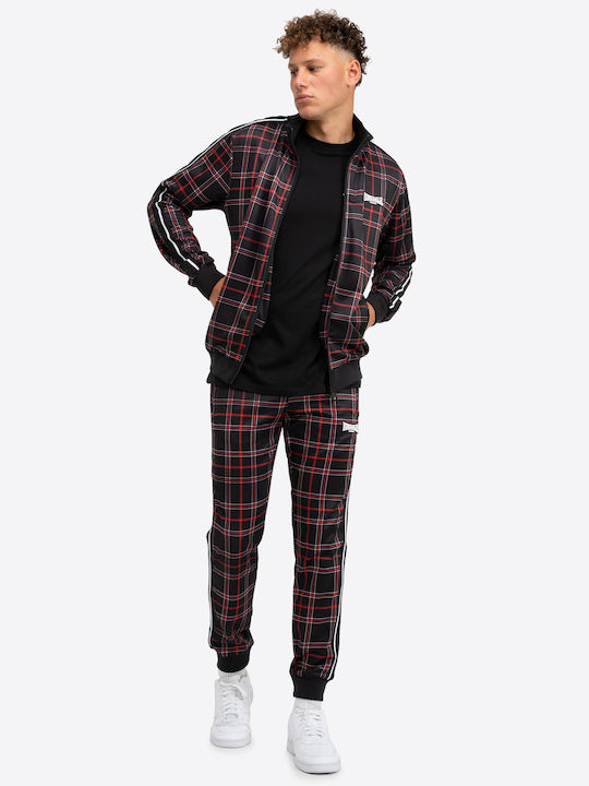 Wellwyn Σετ Φόρμας με Λάστιχο Black/red