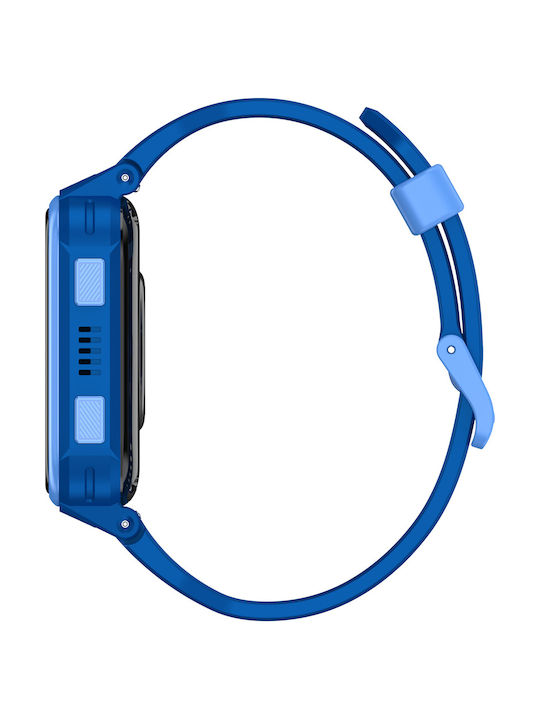 Lagenio Kids Digital Watch K10 with GPS and Rubber/Plastic Strap Blue