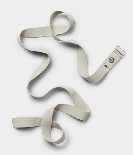 Manduka Ιμάντας Align Yoga Strap Linen 304cm X 4.4cm