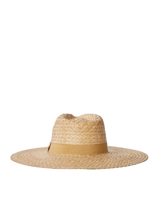 Rip Curl Γυναικείο Ψάθινο Καπέλο Panama Μπεζ