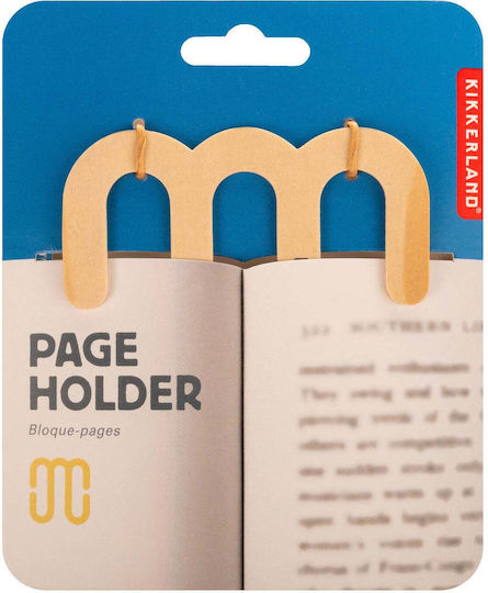 Wooden Page Holder Kikkerland Convenient Accessory for Stabilizing Music & Recipe Book Pages
