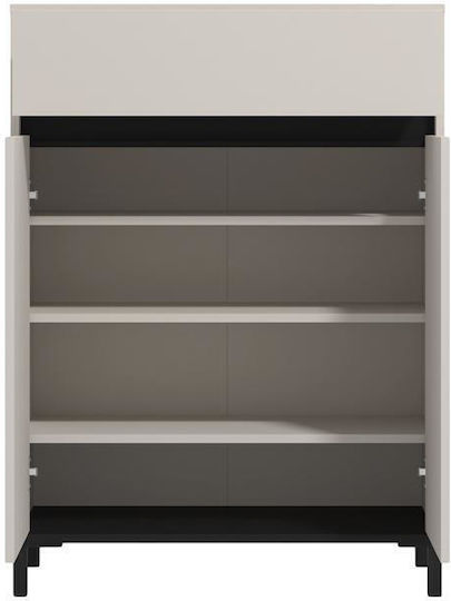 Ξύλινη Παπουτσοθήκη Flannan 2k1f2v 80x40x110cm