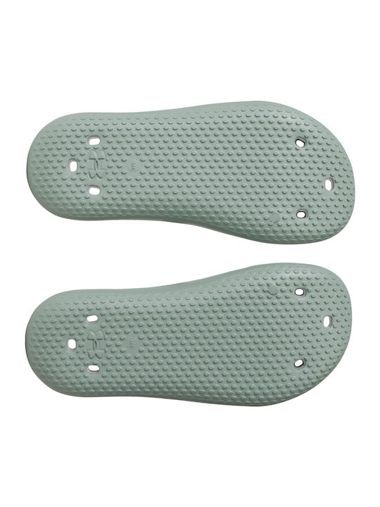 Locker V Frauen Flip Flops in Grün Farbe