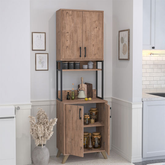Sedef Επιδαπέδιο Ντουλάπι Pine Oak 61x40x202.1εκ. Sedef Επιδαπέδιο Ντουλάπι Pine Oak 61x40x202.1εκ.