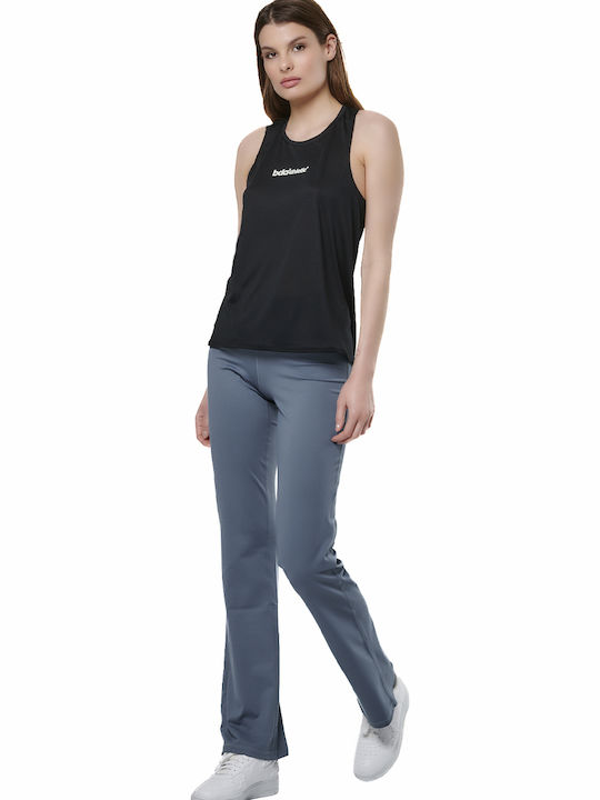 Damen Leggings Hohe Taille Blau