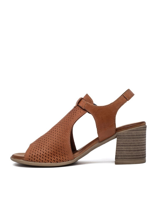 Leather Sandals Anatomic Brown