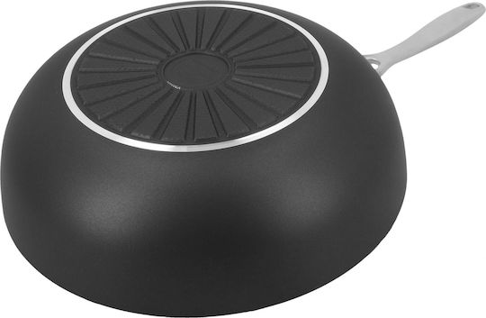 Demeyere Alu Industry 3 Wok από Αλουμίνιο 28cm