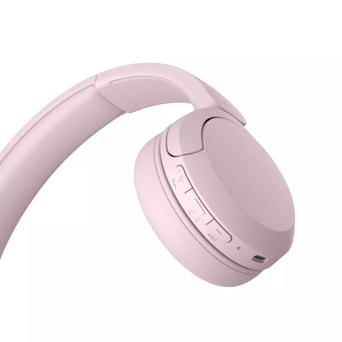 Sony WH-CH520 Ασύρματα Bluetooth On Ear Ακουστικά με 50 ώρες Λειτουργίας και Quick Charge Ροζ (SONY-WHCH520-PNK)