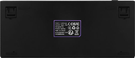 Proove Sideswap Gaming Mechanical Keyboard with RGB lighting (English US)