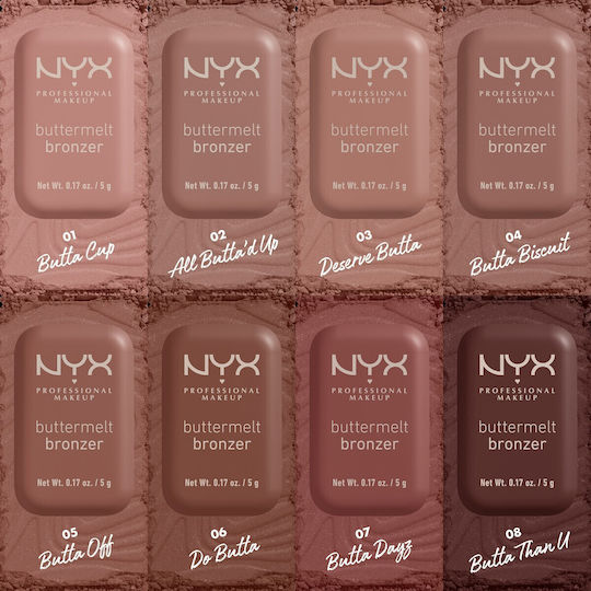 NYX Professional Makeup Bronzer Powder 2.5 Butta Ballin 5gr