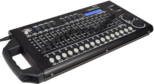 QTX Sound DMX Controller Lighting Console with 512 Control Channels / 10 XLR Inputs with Rack Rack Mount 5015972226421