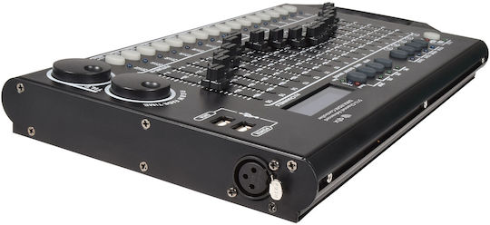 QTX Sound DMX Controller Lighting Console with 512 Control Channels / 10 XLR Inputs with Rack Rack Mount 5015972226421
