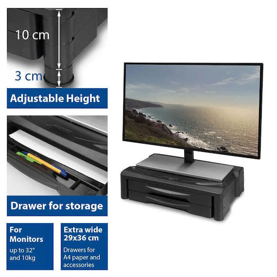 Act AC8215 Επιτραπέζια Βάση Οθόνης έως 32"