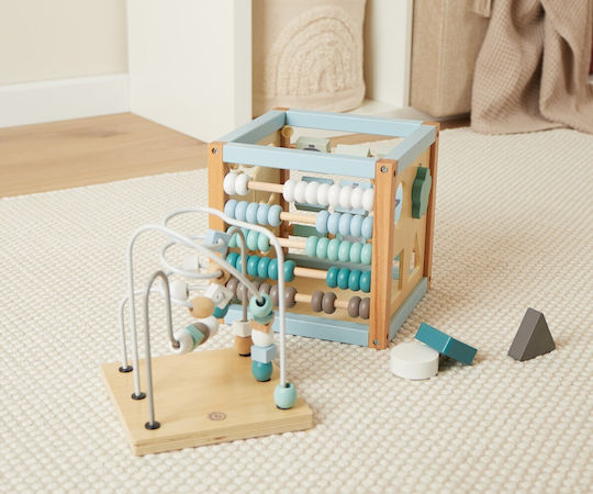 Bieco Activity Cube made of Wood for 12++ Months